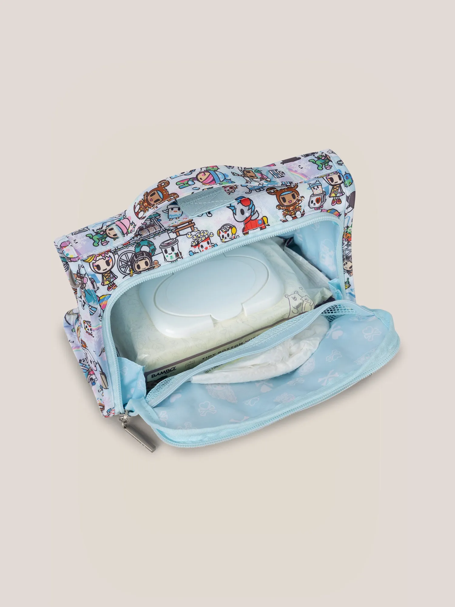tokidoki Snow Day Bestie Small Messenger Handbag, Backpack  Ice Blue