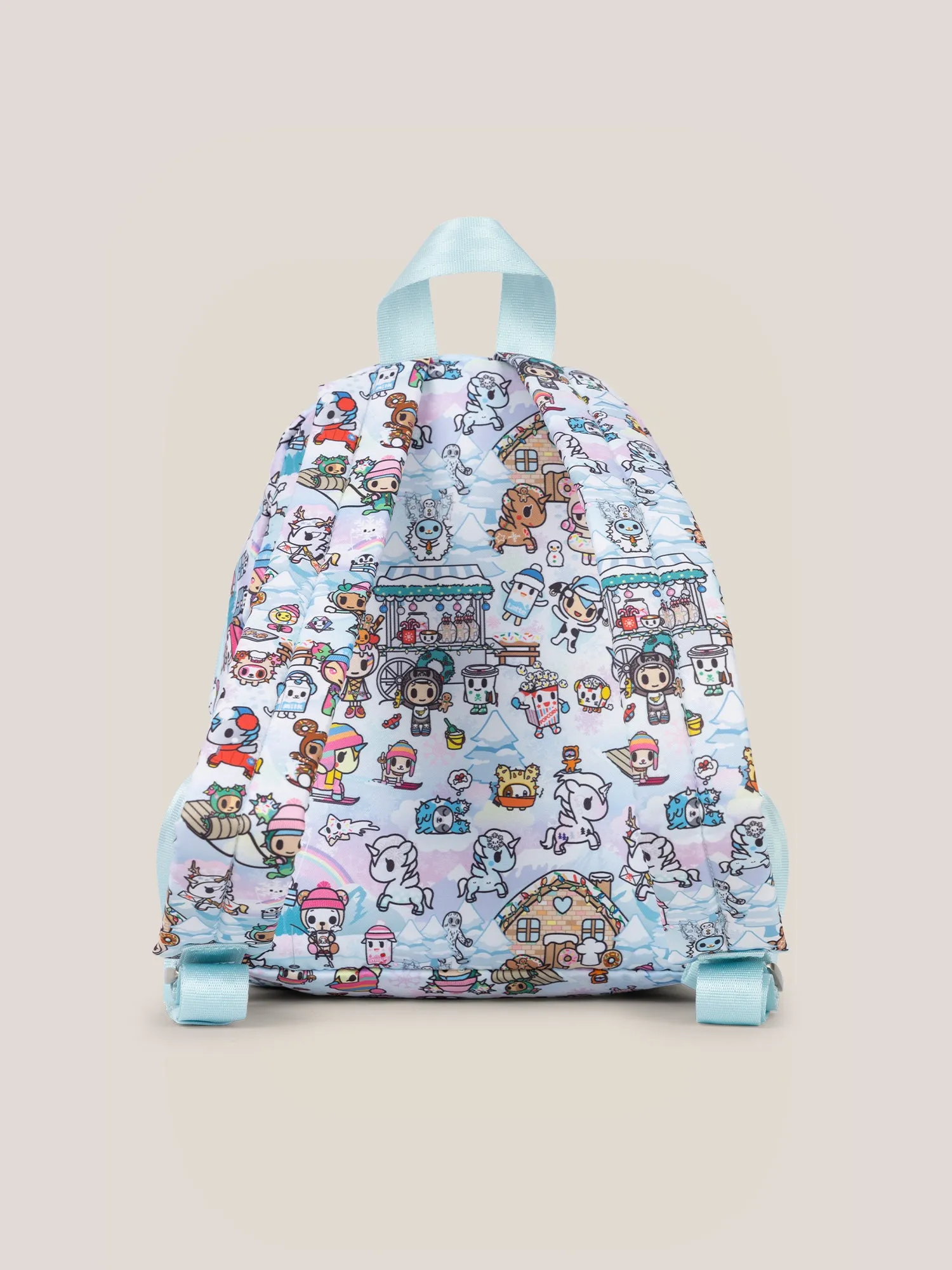 tokidoki Snow Day Everyday Mini Small Diaper Bag Backpack  Ice Blue