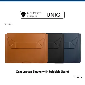 UNIQ Oslo - Laptop Sleeve with Foldable Stand (Up to 14?