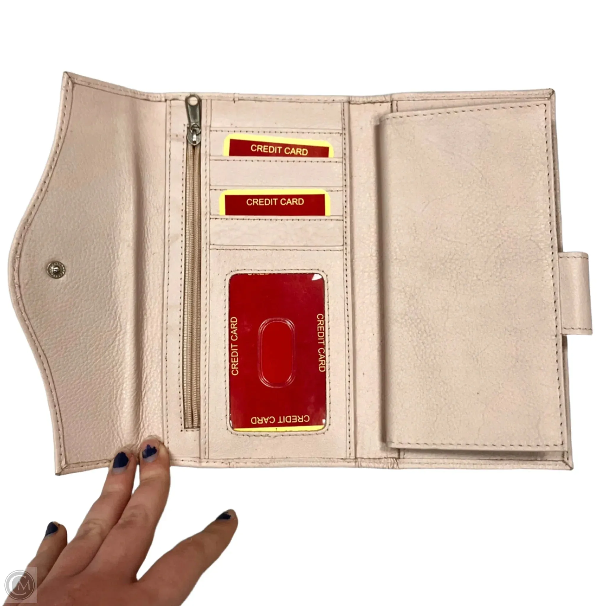 Wallet Leather, Size: Medium