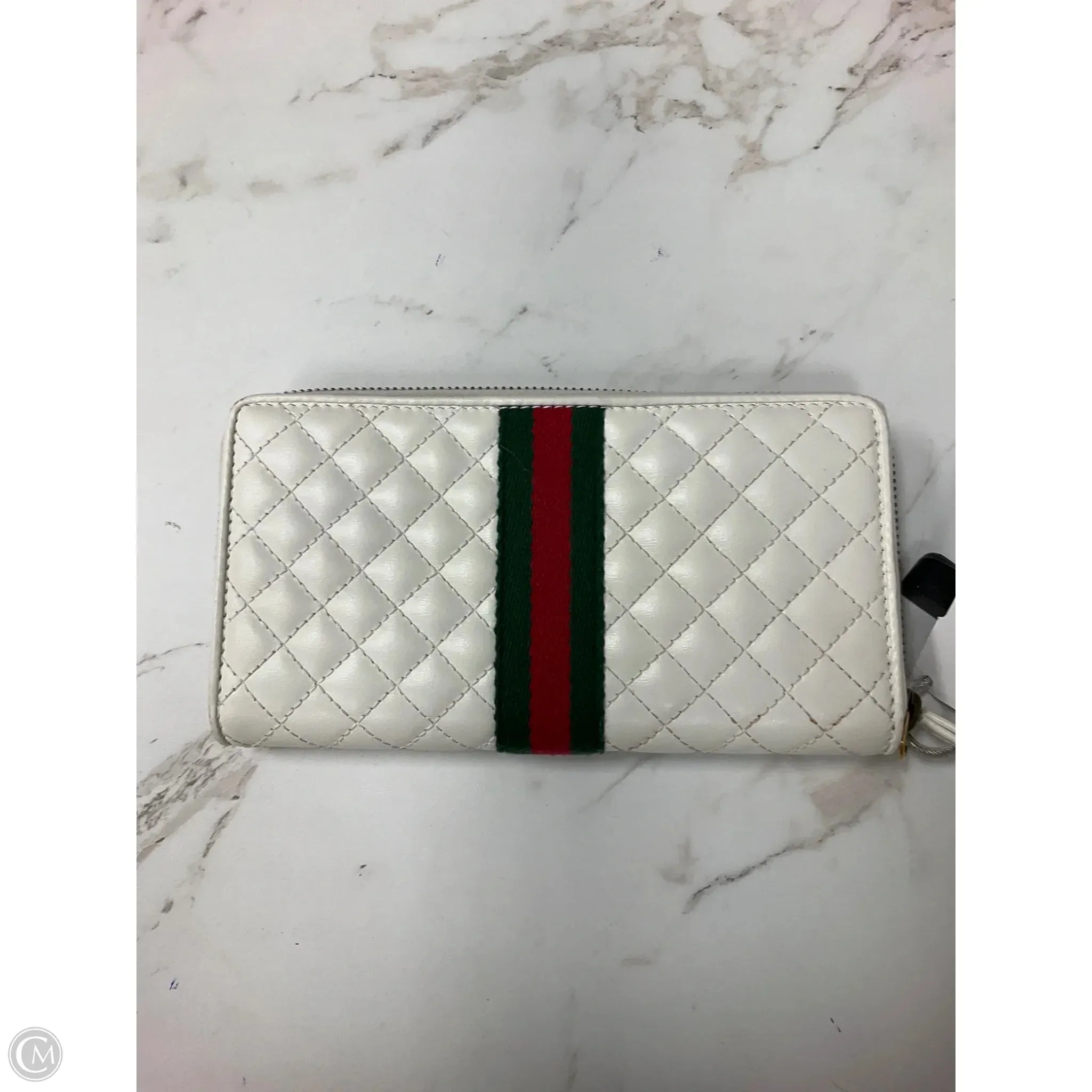 Wallet Luxury Designer By Gucci, Size: Large