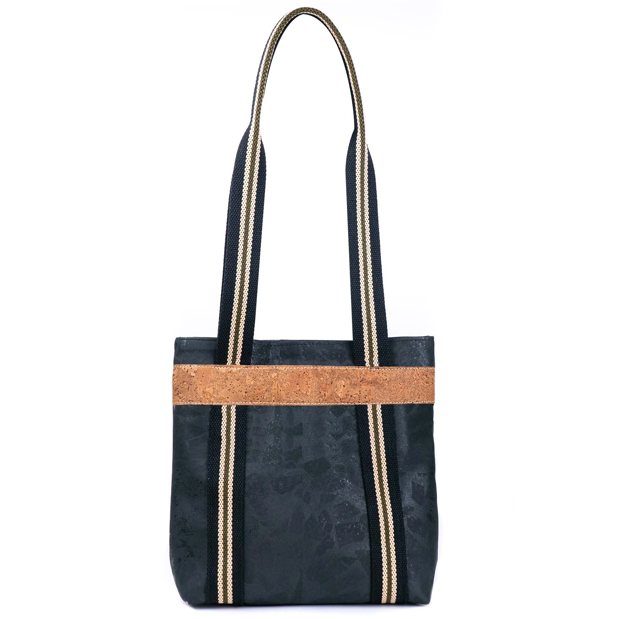 Women??s Cork & Webbing Shoulder Tote Bag BAGP-297