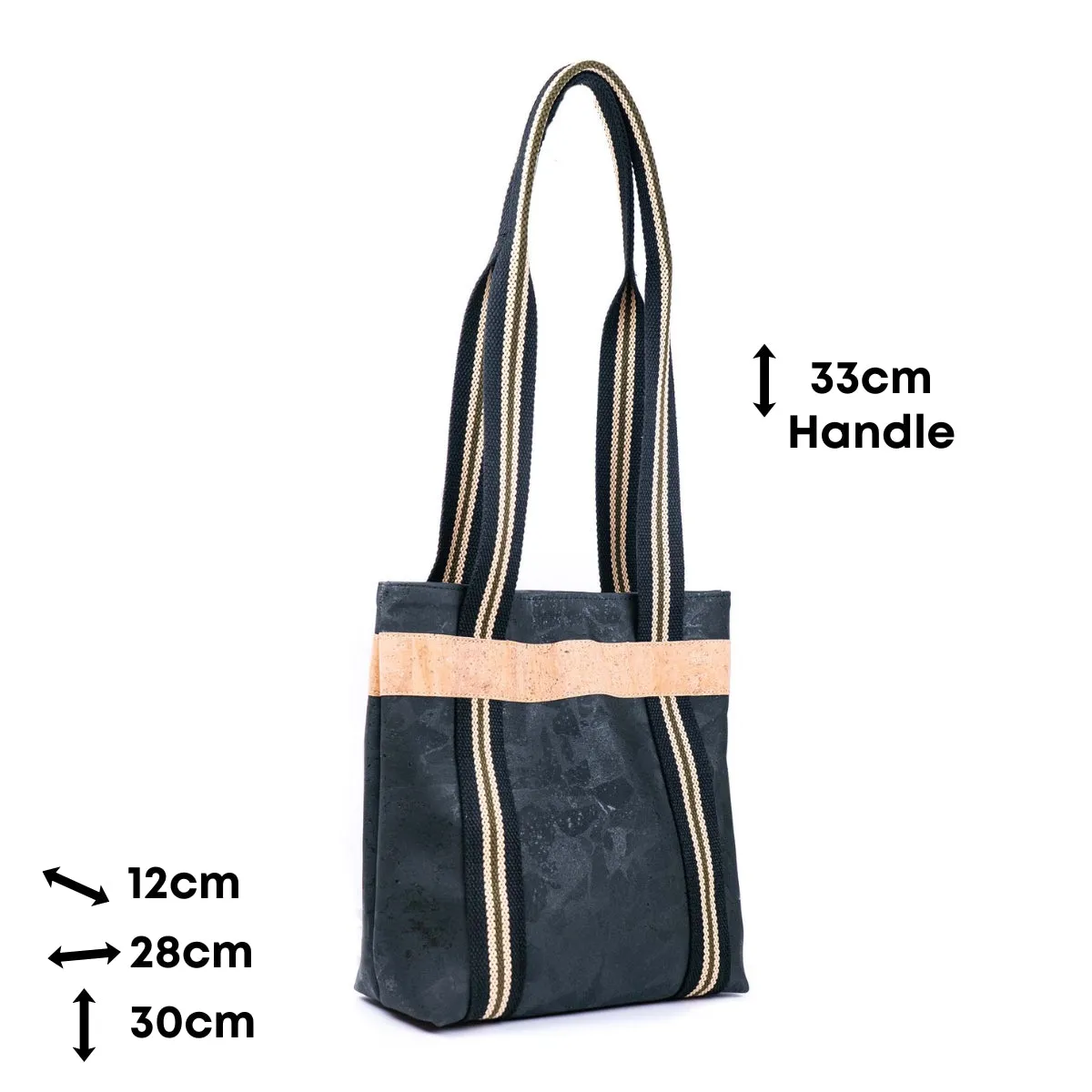 Women??s Cork & Webbing Shoulder Tote Bag BAGP-297