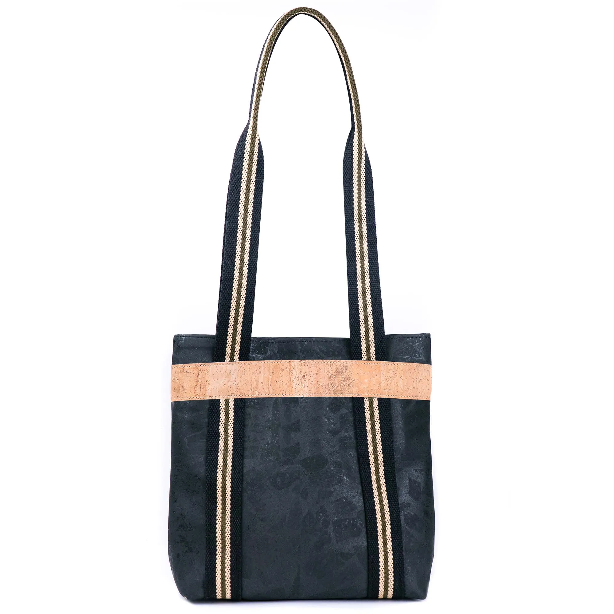 Women??s Cork & Webbing Shoulder Tote Bag BAGP-297
