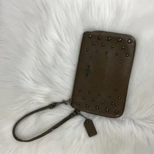 Wristlet Designer By Coach, Size: Small