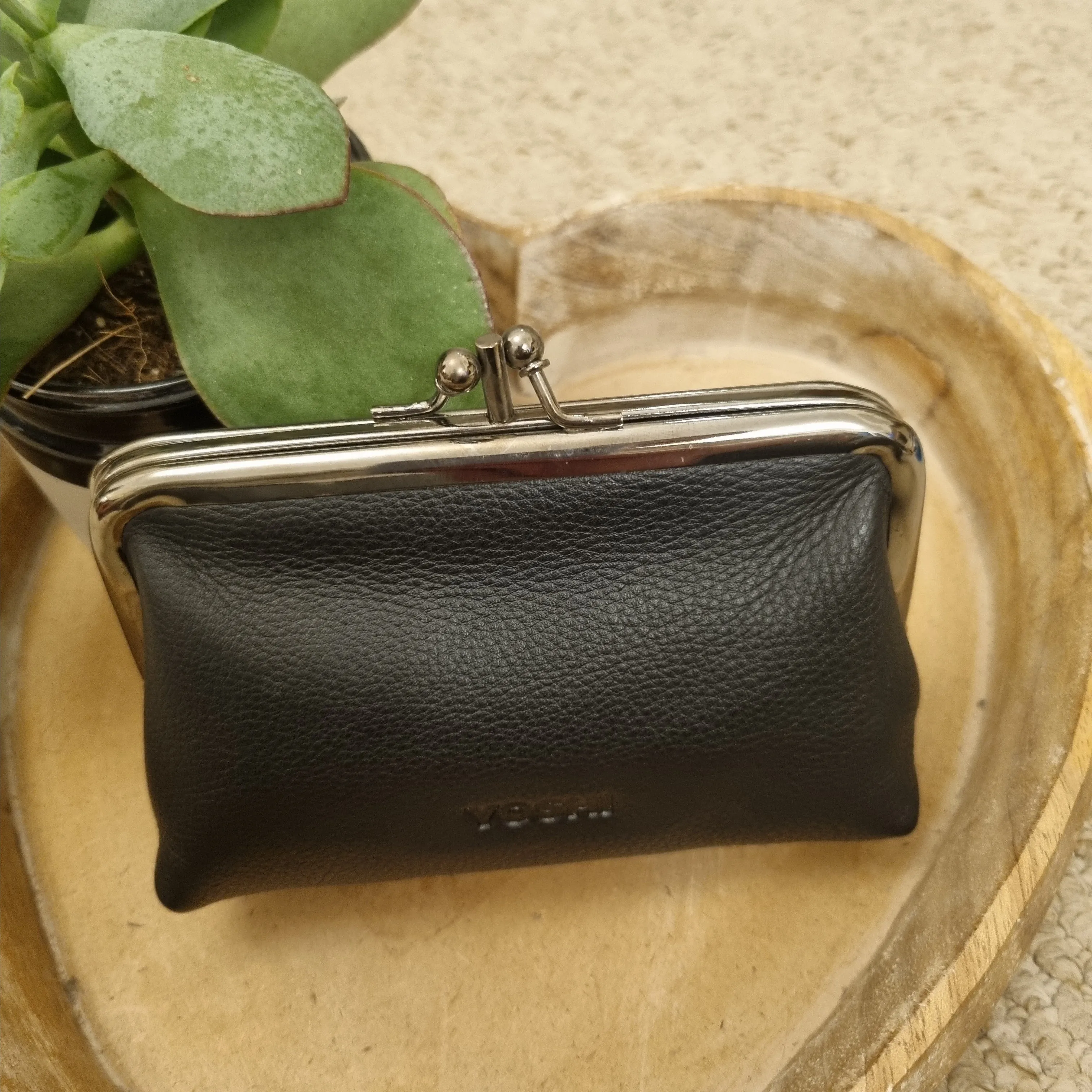 Yoshi Aubrey triple Frame Purse Y1328