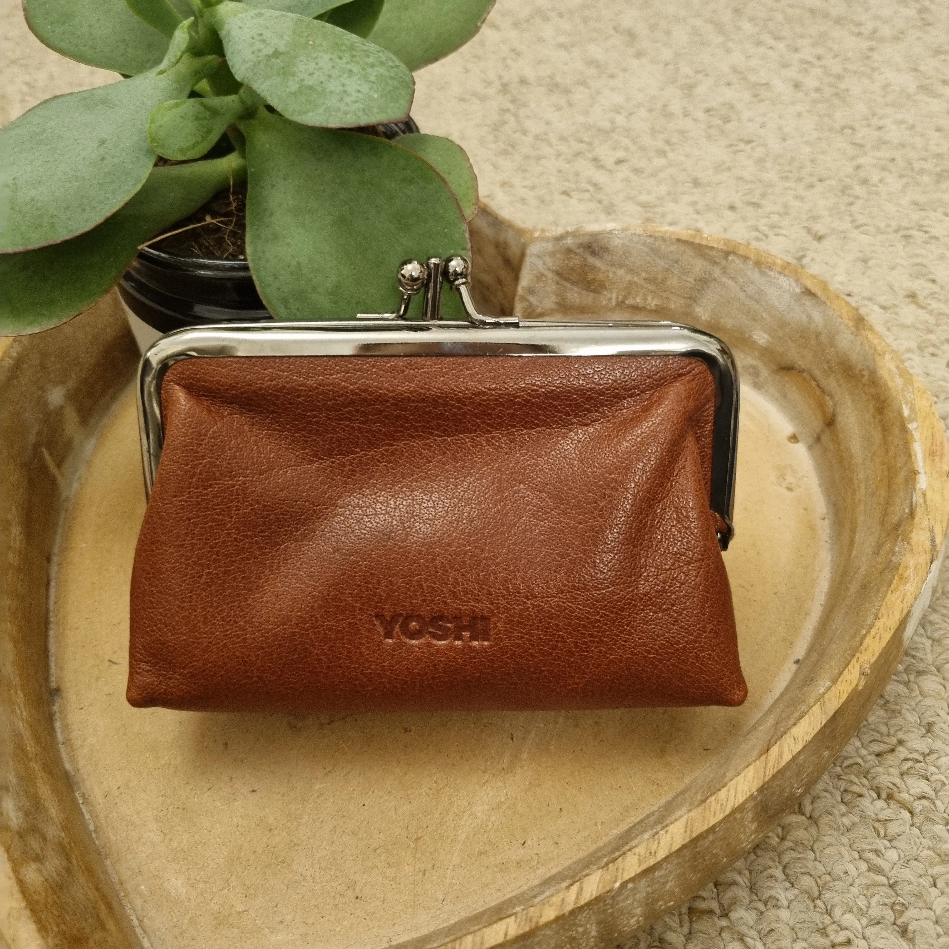 Yoshi Aubrey triple Frame Purse Y1328