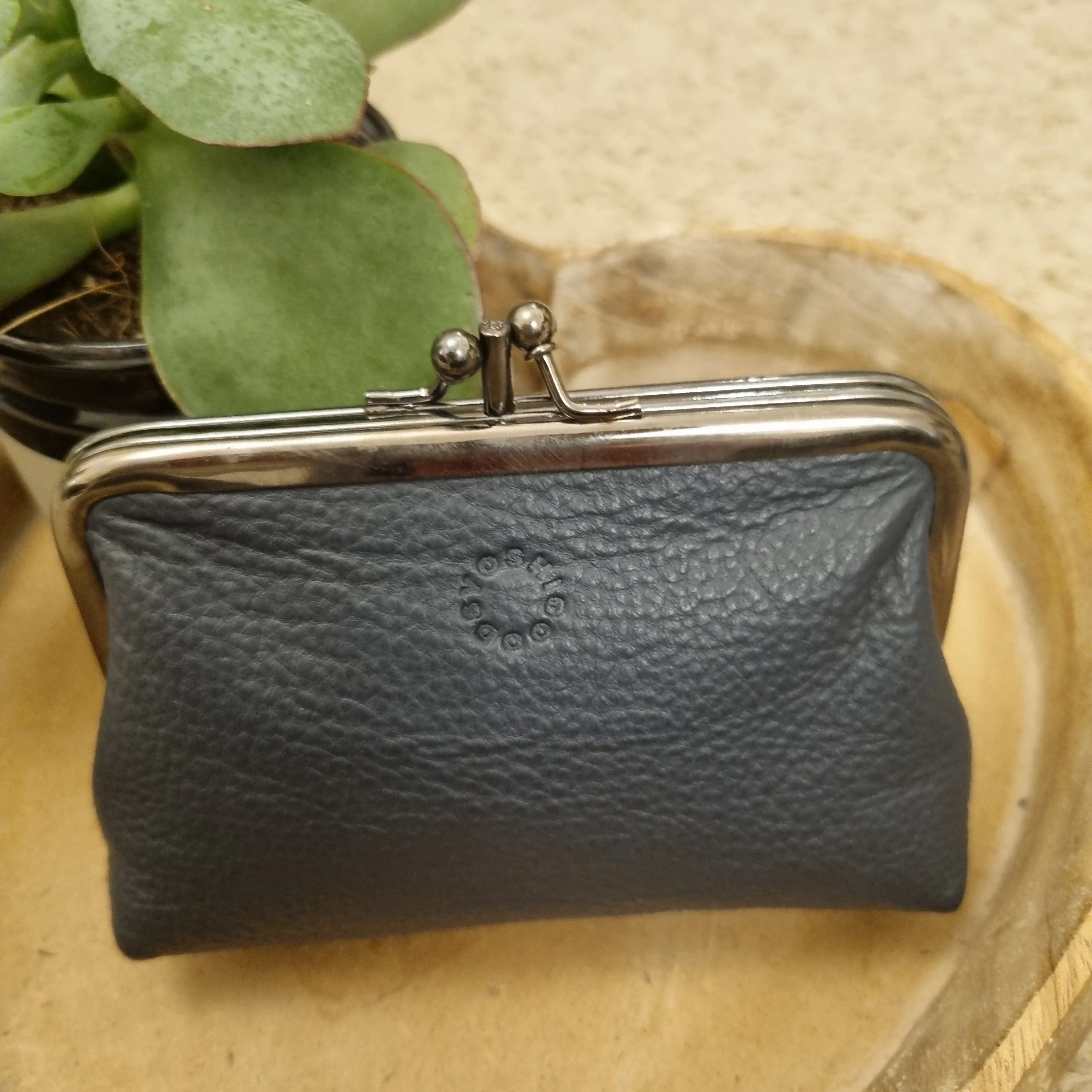 Yoshi Aubrey triple Frame Purse Y1328