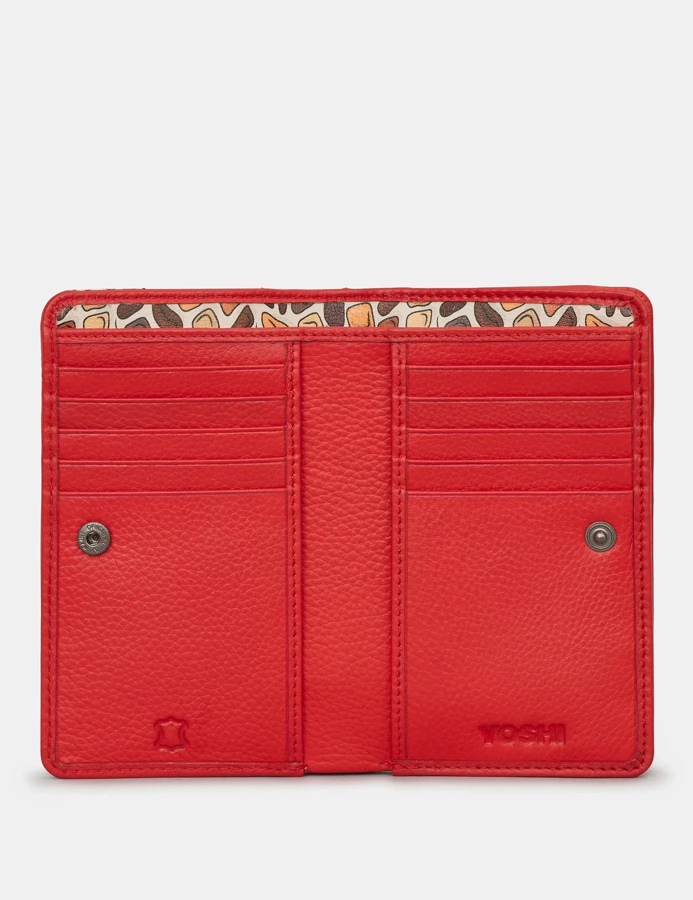 Yoshi Y1089 Red Mothers Pride Zip Around Purse