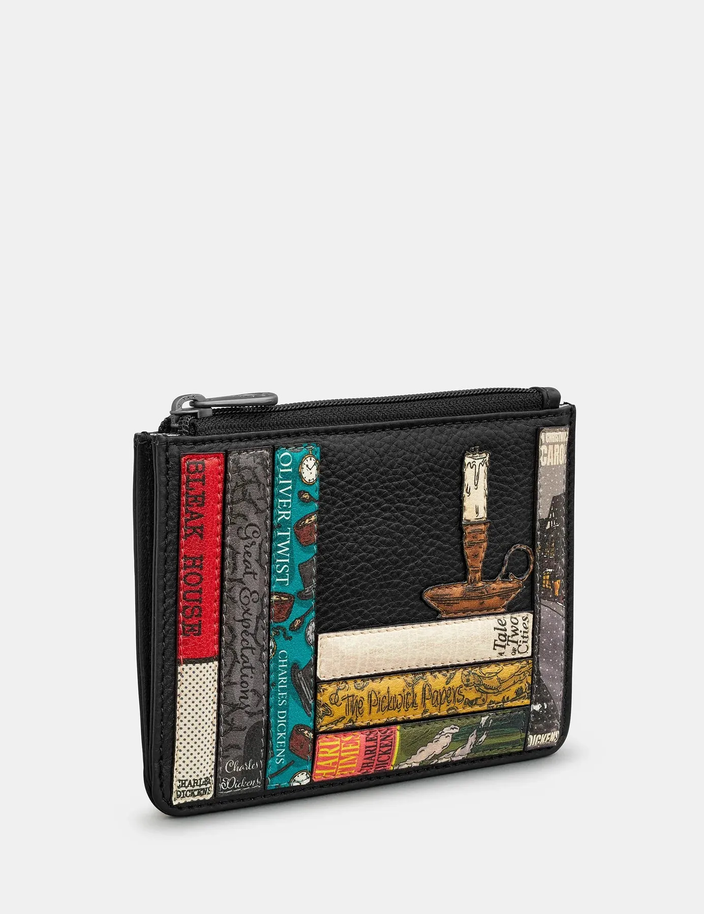 Yoshi Y1321 Charles Dickens Bookworm Zip Top Purse