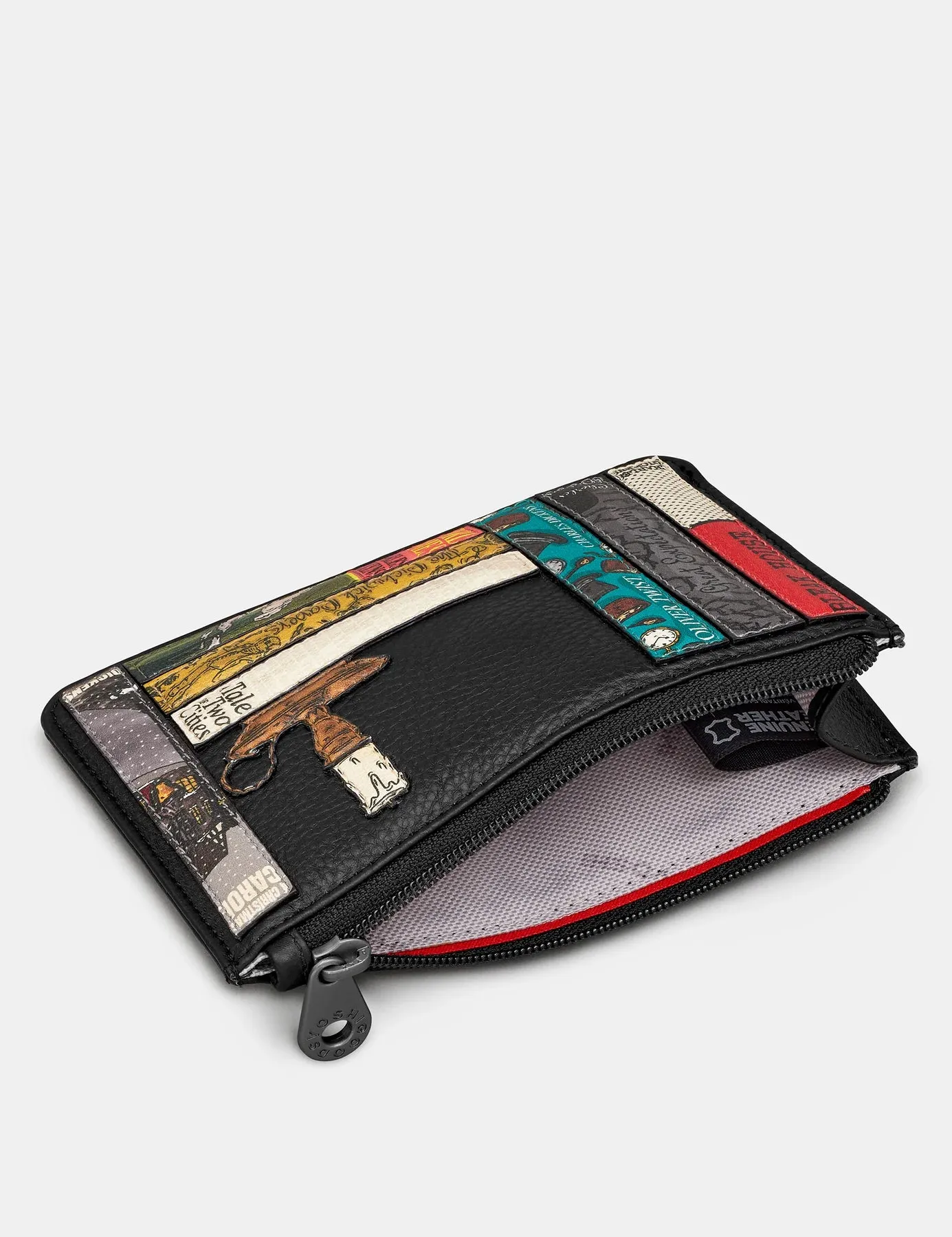 Yoshi Y1321 Charles Dickens Bookworm Zip Top Purse