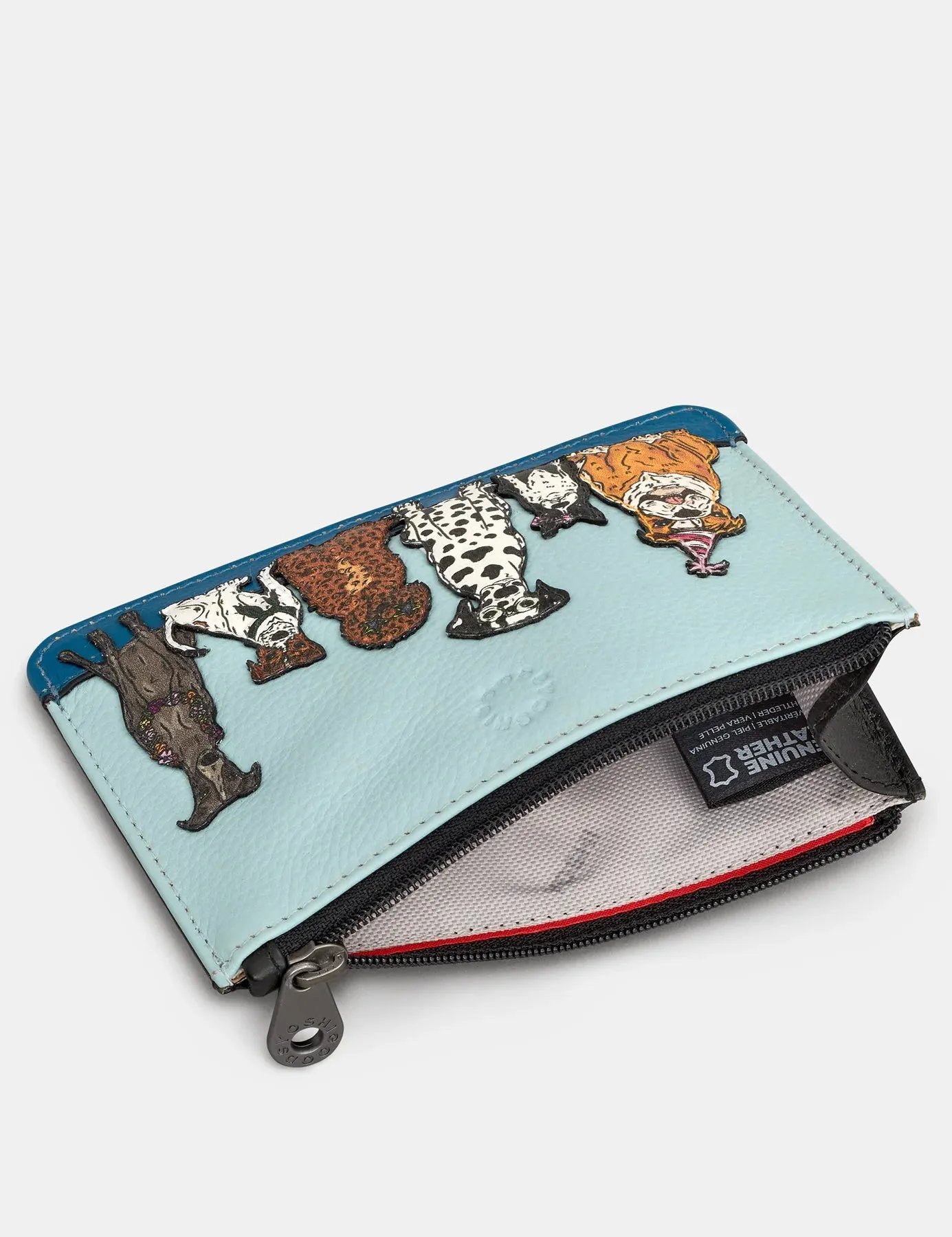 Yoshi Y1321 Party Dogs Zip Top Purse